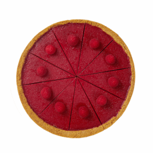 Torta Cheesecake al Forno ai Lamponi - 10 maxi slices